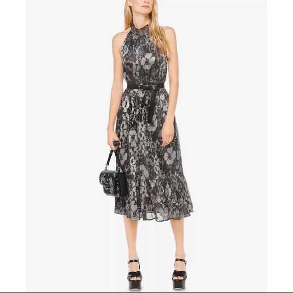 MICHAEL Michael Kors Dresses & Skirts - MICHAEL Michael Kors | Metallic Midi Dress | Size Medium